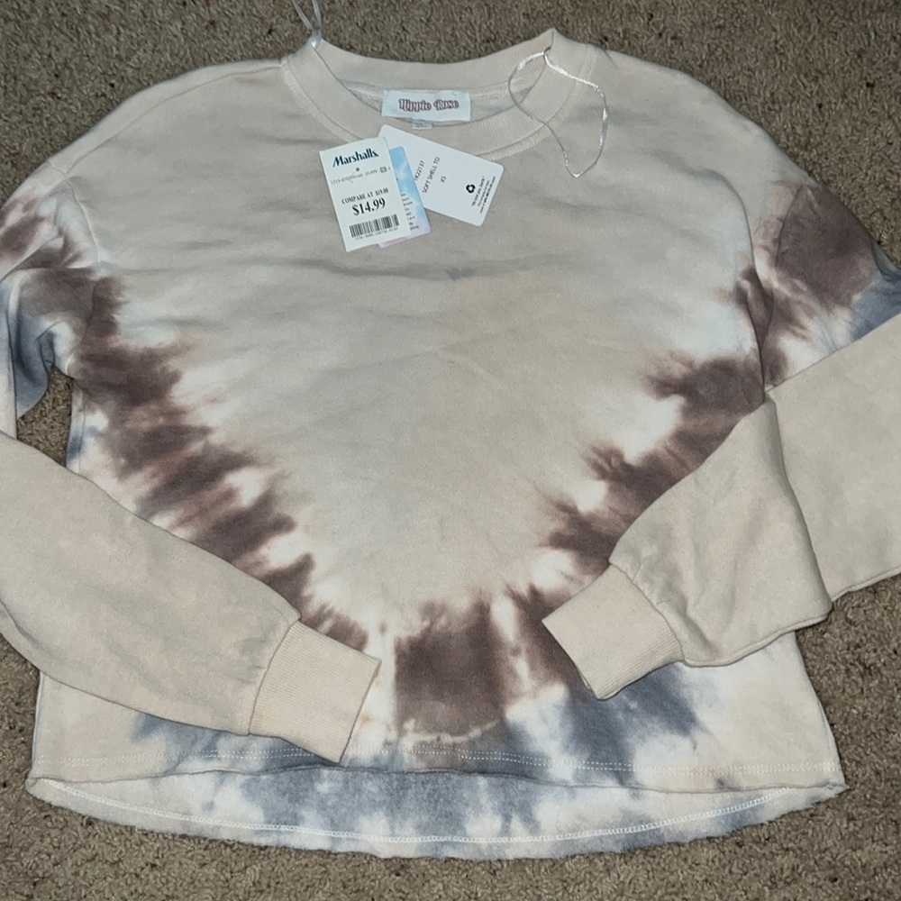 Womens xs cropped sweater